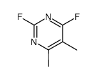 Pyrimidine, 2,4-difluoro-5,6-dimethyl- (8CI) structure