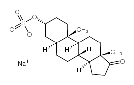 androsterone sulfate sodium crystalline Structure