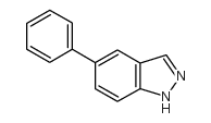 5-苯基-1H-吲唑结构式