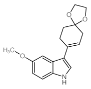 3-(1,4-Dioxaspiro[4,5]dec-7-en-8-yl)-5-methoxy-1H-indole picture