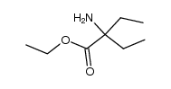 Butanoic acid,2-amino-2-ethyl-,ethyl ester structure
