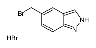 5-(Bromomethyl)-1H-indazole hydrobromide structure