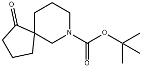 tert-butyl 1-oxo-7-azaspiro[4.5]decane-7-carboxylate结构式