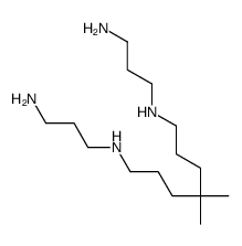 N,N'-bis(3-aminopropyl)-4,4-dimethylheptane-1,7-diamine结构式