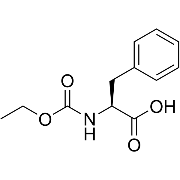 n-ethoxycarbonyl-l-phenylalanine Structure