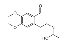 N-[2-(2-formyl-4,5-dimethoxyphenyl)ethyl]acetamide Structure