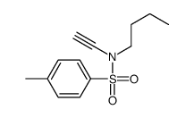 N-butyl-N-ethynyl-4-methylbenzenesulfonamide结构式