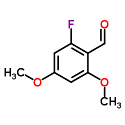 2-Fluoro-4,6-dimethoxy-benzaldehyde Structure