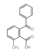 Benzoic acid,2-benzoyl-6-methyl- Structure
