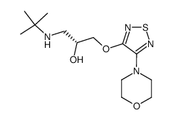 (R)-timolol Structure