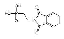 2-(1,3-dioxoisoindol-2-yl)ethylphosphonic acid Structure