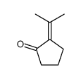2-propan-2-ylidenecyclopentan-1-one Structure