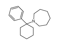 1-(1-phenylcyclohexyl)hexamethyleneimine Structure