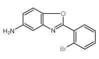 2-(2-BROMOPHENYL)BENZOOXAZOL-5-YLAMINE structure