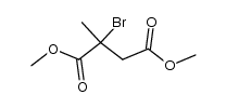 dimethyl 2-bromo-2-methylsuccinate Structure