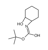 Carbamic acid, [(1R,2S)-2-hydroxycyclohexyl]-, 1,1-dimethylethyl ester, rel-结构式