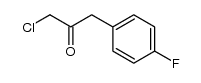 2-Propanone, 1-chloro-3-(4-fluorophenyl)-结构式