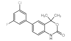 6-(3-CHLORO-5-FLUOROPHENYL)-4,4-DIMETHYL-1H-BENZO[D][1,3]OXAZIN-2(4H)-ONE picture