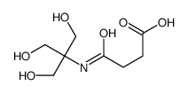 4-[[1,3-dihydroxy-2-(hydroxymethyl)propan-2-yl]amino]-4-oxobutanoic acid结构式