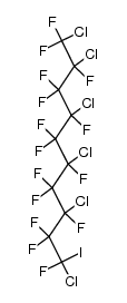 1,2,4,6,8,10-hexachloro-pentadecafluoro-10-iodo-decane结构式