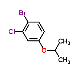 1-Bromo-2-chloro-4-isopropoxy-benzene structure