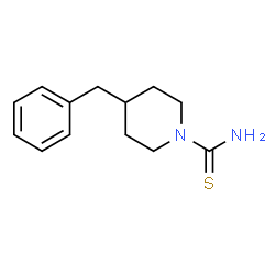 1-Piperidinecarbothioamide,4-(phenylmethyl)- structure