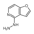 4-hydrazino-furo[3,2-c]pyridine Structure