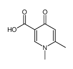 1,6-DIMETHYL-4-OXO-1,4-DIHYDRO-3-PYRIDINECARBOXYLIC ACID结构式