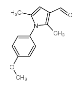 1-(4-Methoxy-phenyl)-2,5-dimethyl-1H-pyrrole-3-carbaldehyde Structure
