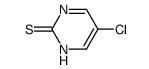 2(1H)-Pyrimidinethione, 5-chloro- (9CI) structure