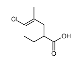 4-chloro-3-methylcyclohex-3-ene-1-carboxylic acid Structure