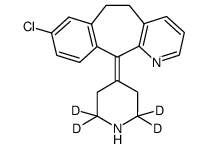 Desloratadine-d4 structure