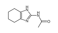 N-(4,5,6,7-tetrahydro-1H-benzo[d]imidazol-2-yl)acetamide结构式