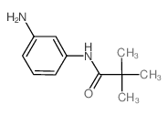 N-(3-Aminophenyl)-2,2-dimethylpropanamide Structure