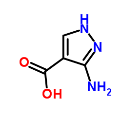 3-氨基吡唑-4-甲酸结构式