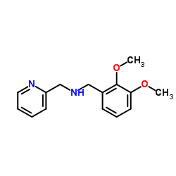 1-(2,3-Dimethoxyphenyl)-N-(2-pyridinylmethyl)methanamine structure