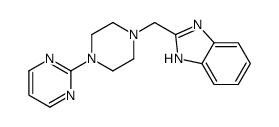 2-[(4-pyrimidin-2-ylpiperazin-1-yl)methyl]-1H-benzimidazole Structure