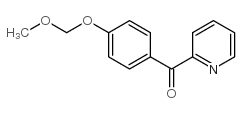 [4-(methoxymethoxy)phenyl](pyridin-2-yl)methanone()结构式