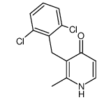 3-(2,6-dichlorobenzyl)-2-methylpyridin-4(1H)-one结构式