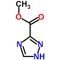 methyl 1H-1,2,4-triazole-3-carboxylate structure