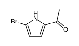 1-(4-溴-1H-吡咯-2-基)乙烷-1-酮结构式