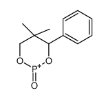 5,5-dimethyl-4-phenyl-1,3,2-dioxaphosphinan-2-ium 2-oxide Structure