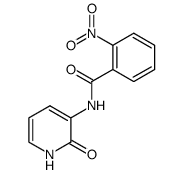 3-(2-nitro-benzoylamino)-1H-pyridin-2-one结构式