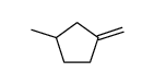 1-methyl-3-methylidenecyclopentane结构式
