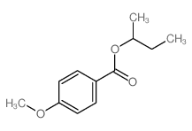 butan-2-yl 4-methoxybenzoate Structure