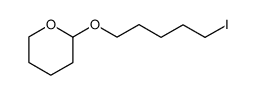 5-[(α-tetrahydropyranyl)oxy]-1-iodopentane Structure