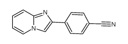 4-Imidazo[1,2-a]pyridin-2-yl-benzonitrile Structure