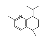 (5R)-2,5-dimethyl-8-propan-2-ylidene-6,7-dihydro-5H-quinoline Structure