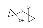 1-(1-hydroxycyclopropyl)sulfanylcyclopropan-1-ol Structure