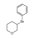 3-(phenylselanyl)tetrahydro-2H-pyran Structure